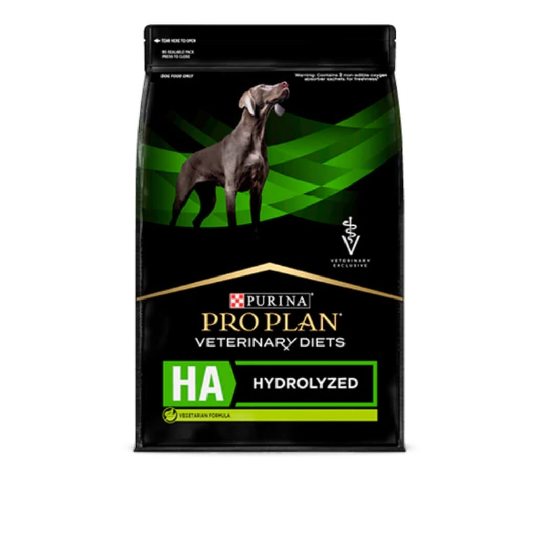 Purina ha hydrolyzed dog hot sale food